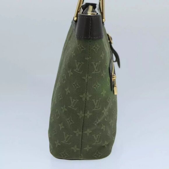 LOUIS VUITTON Monogram Mini Lucille PM Hand Bag TST Khaki - Picture 11 of 16